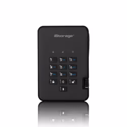 iStorage diskAshur2 256-bit 1TB USB 3.2 secure encrypted solid-state drive - Black IS-DA2-256-SSD-1TB-B - Additional view 5