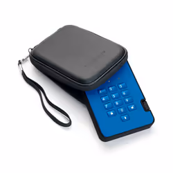iStorage diskAshur2 256-bit 1TB USB 3.2 secure encrypted hard drive - Blue IS-DA2-256-1000-BE - Additional view 5