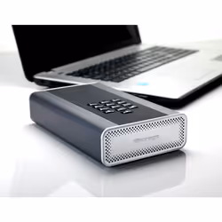 iStorage diskAshur DT2 256-bit 8TB USB 3.2 secure encrypted desktop hard drive IS-DT2-256-8000-C-G - Additional view 5