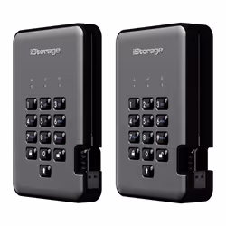 iStorage diskAshur PRO2 256-bit 256GB USB 3.2 FIPS Level 3 certified, secure encrypted solid-state drive IS-DAP2-256-SSD-256-C-X - Additional view 5