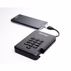 iStorage diskAshur PRO2 256-bit 256GB USB 3.2 FIPS Level 3 certified, secure encrypted solid-state drive IS-DAP2-256-SSD-256-C-X - Additional view 7