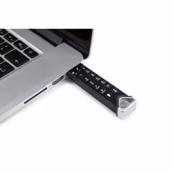 iStorage datAshur PRO2 8GB secure encrypted flash drive - IS-FL-DP2-256-8 - Additional view 4