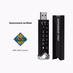 iStorage datAshur PRO2 8GB secure encrypted flash drive - IS-FL-DP2-256-8 - Additional view 5