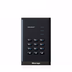 iStorage diskAshur3 HDD 256-bit 5TB - Black, 5 TB, 3.2 Gen 1 (3.1 Gen 1), Black