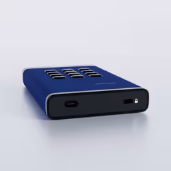 iStorage diskAshur3 SSD 256-bit 2TB - Blue - Additional view 5