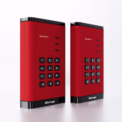 iStorage diskAshur3 HDD 256-bit 1TB - Red - Additional view 6