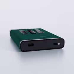 iStorage diskAshur3 HDD 256-bit 2TB - Green - Additional view 5