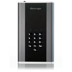 iStorage diskAshur DT2 256-bit 16TB USB 3.2 FIPS Level 3 certified. se