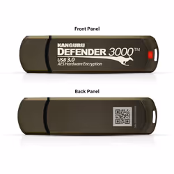 Kanguru Defender3000 FIPS 140-2 Certified Level 3. SuperSpeed USB 3.0 Secure Flash Drive. 64G - FIPS 140-2 Level 3 Certified. ...