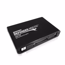 iStorage Kanguru KDH3B-350F-2T, 2 TB, Black