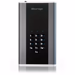 iStorage diskAshur DT2 256-bit 26TB USB 3.2 FIPS Level 3 certified, secure encrypted desktop hard drive IS-DT2-256-14000-C-X, ...