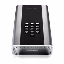 iStorage diskAshur DT2 256-bit 26TB USB 3.2 FIPS Level 3 certified, secure encrypted desktop hard drive IS-DT2-256-14000-C-X