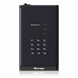 iStorage diskAshur DT3 HDD 256-bit 26TB FIPS 140-3 Level 3, 26 TB, 3.2 Gen 1 (3.1 Gen 1), Black