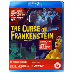 Lionsgate The Curse of Frankenstein (1957), Movie, DVD/Blu-Ray, Coloured, English, 80 min, Teen & young adults