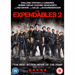 Lionsgate The Expendables 2 (2012), Movie, DVD, Coloured, English, 102 min, Teen & young adults