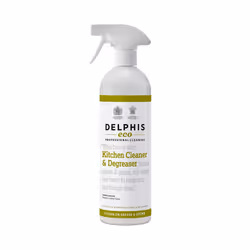 Delphis Eco Heavy Duty Kitchen Degreaser - Plant-based, Vegan Degreaser Cleaning Spray, Free from Fragrances, Dyes and Petrol ...