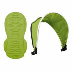 BabyStyle Oyster Max2 Lie-Flat Tandem Colour Pack - Lime