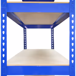 1 Racking Bay 120cm Garage Shelves Storage Warehouse Shelving Unit Steel 5 Tier