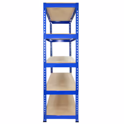 1 Racking Bay 120cm Garage Shelves Storage Warehouse Shelving Unit Steel 5 Tier - Additional view 7