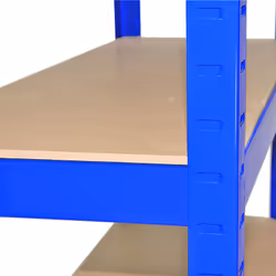 8x Racking Storage Shelving Heavy Duty Garage 5 Tier 75cm Steel Shelf Warehouse - Additional view 4