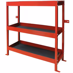 Van Racking Metal Storage Shelves Steel Tool Rack Shelving System 3 Shelf Unit