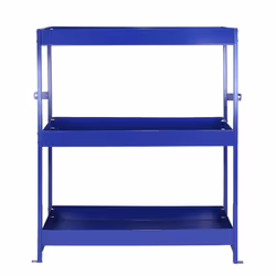 Racking Van Tool Storage Metal Shelving System Shelves Steel Rack 3 Shelf Unit