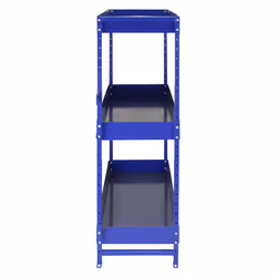 Racking Van Tool Storage Metal Shelving System Shelves Steel Rack 3 Shelf Unit