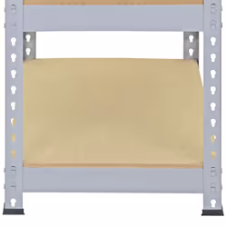 3 Garage Warehouse Q-Rax Steel Grey 5 Tier 90cm Racking Shelving Storage Units - Additional view 9