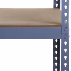 3 x Q-Rax Garage Racking Unit Grey 120cm Wide 5 Tier Warehouse Shelving Bay - Additional view 6