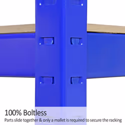 5 Bay Warehouse Shelving / Shed Storage / Garage Racks 5 Tier 1200mm wide T-RAX - Additional view 5