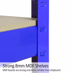 5 Bay Warehouse Shelving / Shed Storage / Garage Racks 5 Tier 1200mm wide T-RAX - Additional view 6