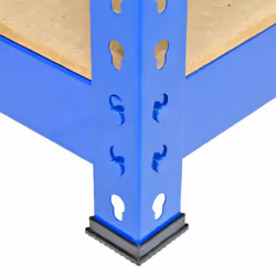 5 Racking Bays 120cm Workshop Shelves Storage Garage Shelving Unit Steel 5 Tier - Additional view 6
