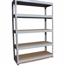 5 Garage Warehouse Q-Rax Steel Grey 5 Tier 120cm Racking Shelving Storage Units