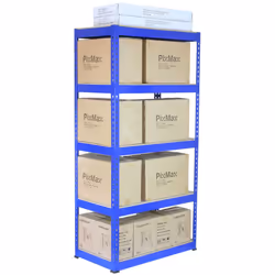 5 Racking Bays Garage Storage Shelves Warehouse Shelving Unit Steel Metal 5 Tier - Additional view 8