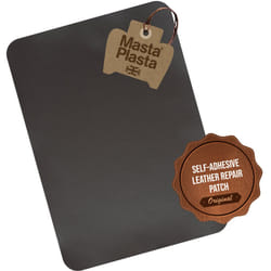 MastaPlasta Self-Adhesive Premium  Leather Repair Patch Instant Upholstery Quality  Patch for Sofas, Car Interiors, Ba - Dark Brown