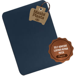 MastaPlasta Self-Adhesive Premium  Leather Repair Patch Instant Upholstery Quality  Patch for Sofas, Car Interiors, Ba - Navy