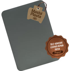 MastaPlasta Self-Adhesive Premium  Leather Repair Patch Instant Upholstery Quality  Patch for Sofas, Car Interiors, Ba - Grey