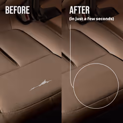 MastaPlasta Self-Adhesive Premium  Leather Repair Patch Instant Upholstery Quality  Patch for Sofas, Car Interiors, Ba - Grey