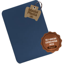 MastaPlasta Self-Adhesive Premium  Leather Repair Patch Instant Upholstery Quality  Patch for Sofas, Car Interiors, Ba - Blue