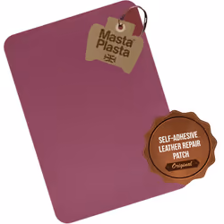 MastaPlasta Self-Adhesive Premium  Leather Repair Patch Instant Upholstery Quality  Patch for Sofas, Car Interiors, Ba - Pink