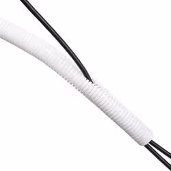 Cable Tidy Tube, Pre-Split Cable Sleeve, Flexible LDPE Electrical Conduit, PC Cable Management, TV Wire Hider - 25mm Diameter ...