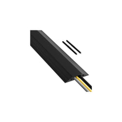 9m Linkable Floor Cable Protector, Heavy Duty Cable Cover, Protect Wires & Prevent Cable Trips, Cable Management Solution - 9m Length, Cable Cavity =