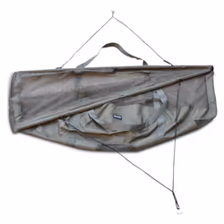 Abode Carp Fishing DLX Oxford XL Carp Safety Zip Mesh Folding Weigh Sling