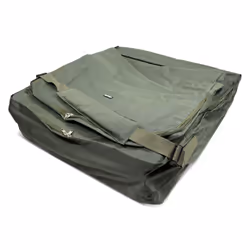 Abode Deluxe Padded 600D Oxford Carp Fishing Camping Bed Bedchair Carry Bag W83 x H90 x D22cm