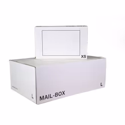 LSM Standard Mailing Box 395 x 248 x 141mm Large White (Pack 20) - 212