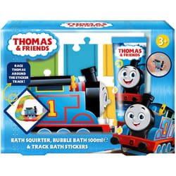 Thomas & Friends Bath Squirter Bubble Bath Set 100ml & Track Stickers
