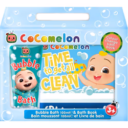 Cocomelon Bubble Bath & Bath Book - Gift Set for Kids