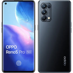 OPPO Reno 5 5G (128GB+8, Black, International/CN version) Mobile Phone