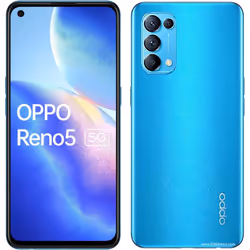 OPPO Reno 5 5G (128GB+8, Blue, International/CN version) Mobile Phone