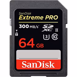 Sandisk Extreme Pro SD UHS-II (64GB, SDSDXDK-064G)